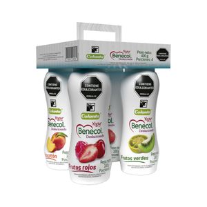 Yogurt Colanta Benecol Deslactosado Surtido 100 G X4 Unds