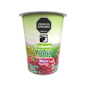 Yogurt Colanta Mora 150 G