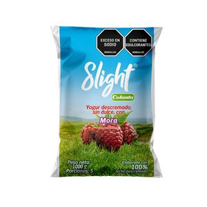 Yogurt Colanta Sligth Mora 1000 G