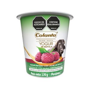 Yogurt Colanta Búfala Mora 170 G