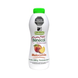 Yogurt Benecol Deslactosado Melocotón 1000 G