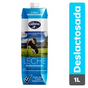 Leche Alpina Uht Deslactosada 1 Lt