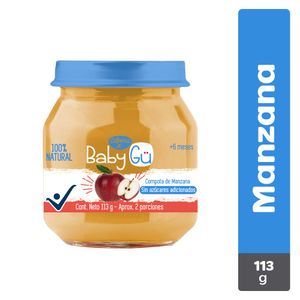 Compota Baby Gu Manzana 113 G
