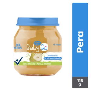 Compota Baby Gu Pera 113 G