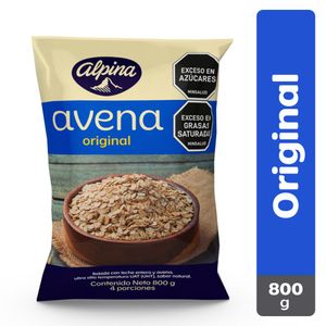 Bebida Alpina Avena Original Natural 800 G