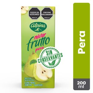 Jugo Alpina Néctar Pera 200 Ml