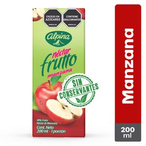 Jugo Alpina Néctar Manzana 200 Ml