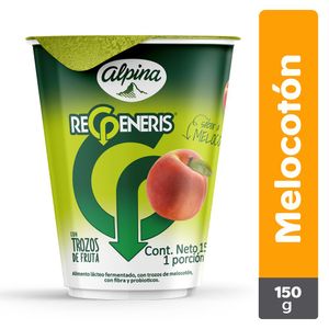 Alimento Lácteo Regeneris Melocotón 150 G