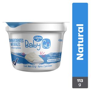 Yogurt Baby Gu Natural 113 G