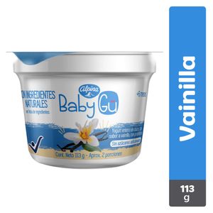 Yogurt Baby Gu Entero Vainilla 113 G