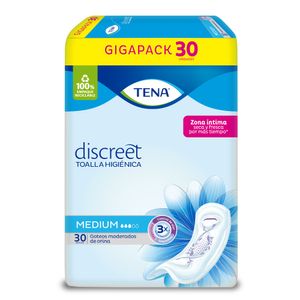 Toalla Higiénica Tena Mujer Medium X30 Unds
