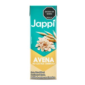 Bebida Jappi Avena Almendra Natural 900 Ml