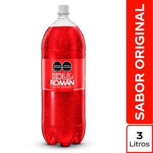 Gaseosa Kola Román Original 3 Lt