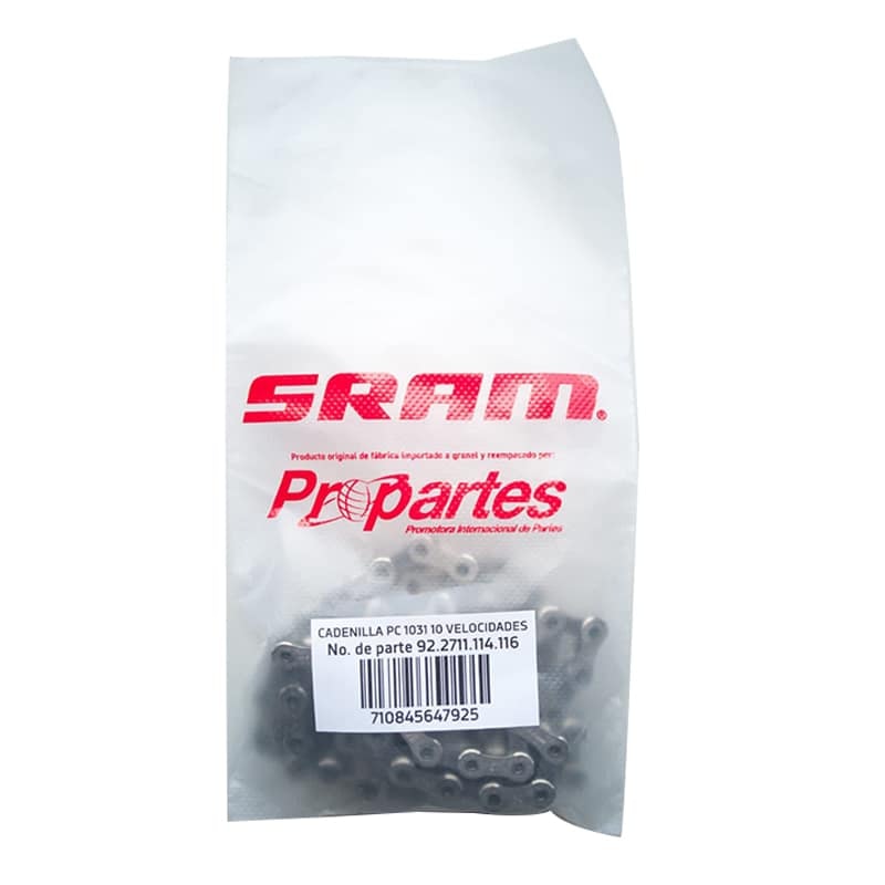Imagen de Cadenilla Sram PC 1031 10 Vel Granel 922711114116