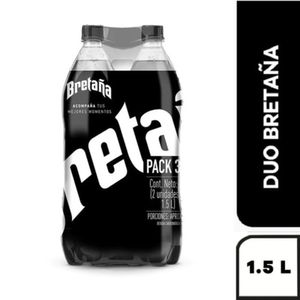 Soda Bretaña 1,5 Lt X2 Unds
