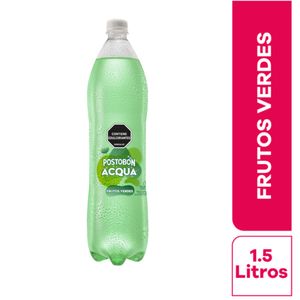 Bebida Gasificada Postobón Acqua Frutos Verdes 1,5 Lt