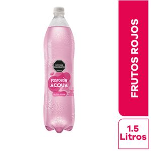 Bebida Gasificada Postobón Acqua Frutos Rojos 1,5 Lt