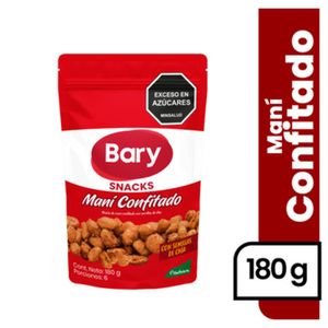 PASABOCA MANI BARY CONFITADO CHIA 180g