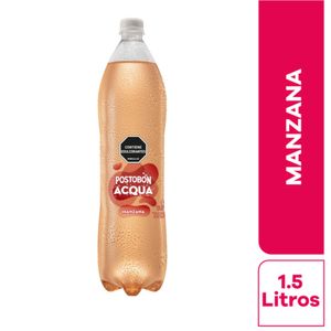 Bebida Gasificada Postobón Acqua Manzana 1500 Ml