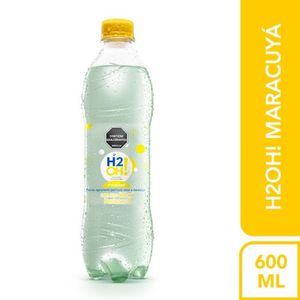 Agua Saborizada H2Oh con Gas Maracuyá 600 Ml