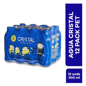 Agua Cristal 300 Ml X12 Unds Oferta