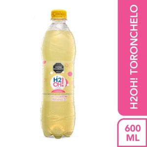 Agua Saborizada H2Oh con Gas Toronchello 600 Ml