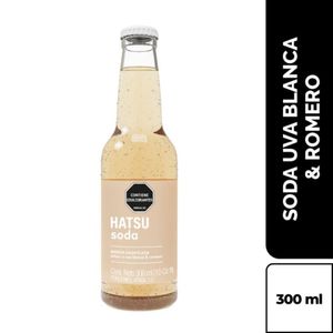 Soda Hatsu Uva Blanca & Romero 300 Ml