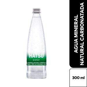 Agua Hatsu Natural Carbonatada 300 Ml