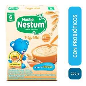 Cereal infantil Nestlé Nestum Trigo Miel 200 G
