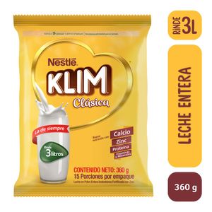Leche en polvo KLIM Clásica x 360 G