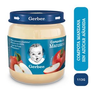 Compota Gerber Manzana 113 G