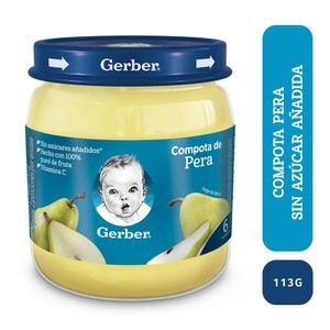 Compota Gerber Pera 113 G