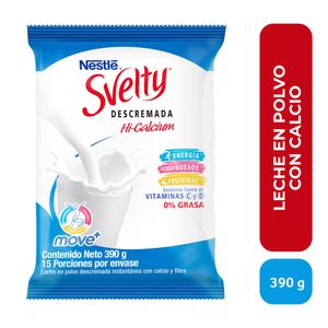 Leche en polvo Svelty Move+ Descremada 390 G