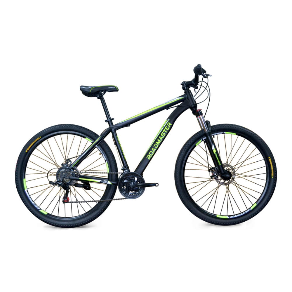 Imagen de Bicicleta Roadmaster Hurricane Shimano L R29 21Vel Negro Bicicleta Roadmaster Hurricane 29 Shimano Revoshift 21vel verde
