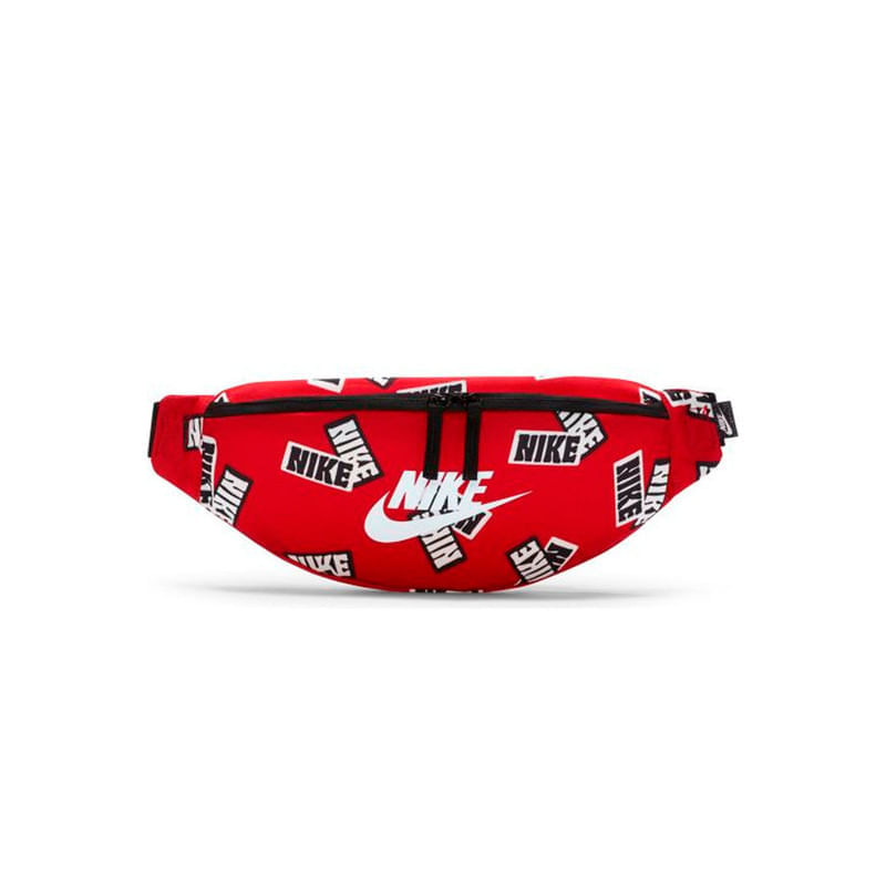 Imagen de Riñonera Nike Heritage Color Rojo Negro Blanco NIKE DM2162-657-UNICA