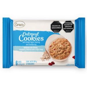 Galleta Greco Yogurt Avena 168 G