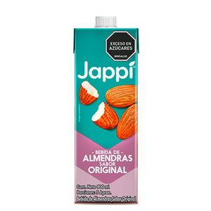 Bebida Jappi Almendras con Calcio Natural 900 Ml