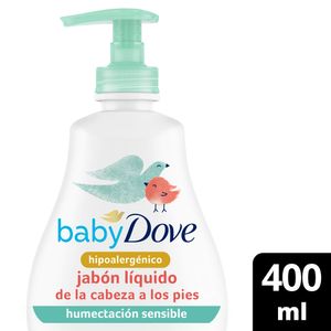 Jabón Líquido Dove Baby Humectación Sensible 400 Ml