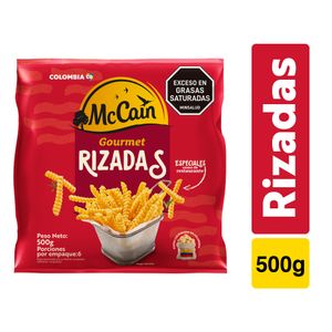 Papa Mccain Rizadas Corazón 500 G