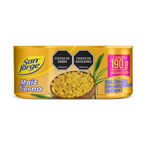 Maíz Tierno San Jorge 190 G X2 Unds
