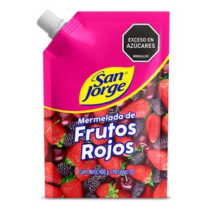 Mermelada San Jorge Frutos Rojos Doy Pack 400 G