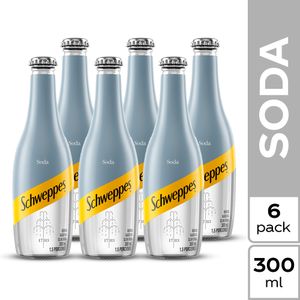 Soda Schweppes 300 Ml X6 Unds