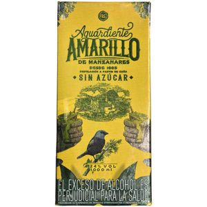 Aguardiente Amarillo de Manzanares 1000 Ml