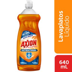 Lavaplatos Liquido Axion Antiacterial 640ml