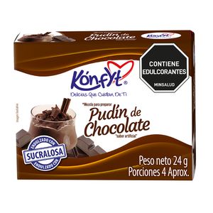 Mezcla Kónfyt para Pudín Chocolate Sin Azúcar 24 G