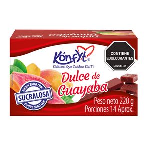 Dulce Kónfyt de Guayaba sin Azúcar 220 G