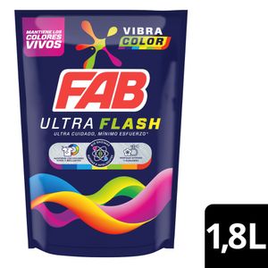 Detergente Líquido Fab Ropa Color Ultra 1800 Ml