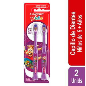 Cepillo de Dientes Niños Colgate Tandy Extra Suave X2 Unds