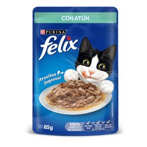 Alimento para Gato Felix Húmedo Atún 85 G