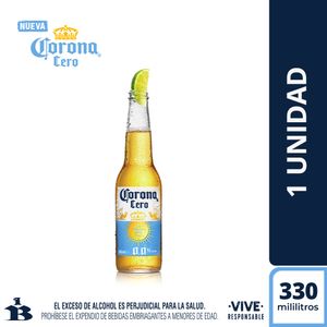 Cerveza Corona Cero 330 Ml